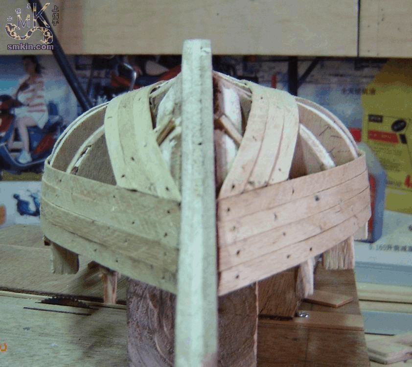 古帆船设计图纸及制作流程照片,超详细的模型资料