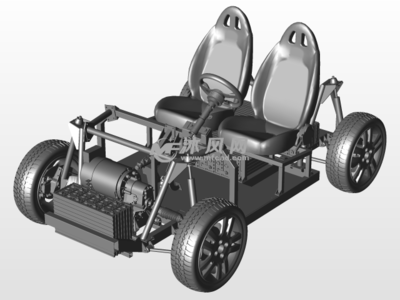 电动汽车制作模型