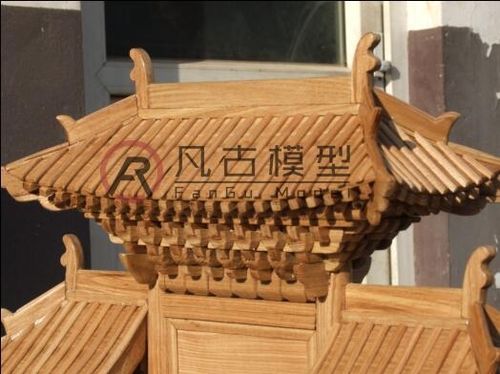 北京纯实木仿古建筑模型制作工厂首选凡古模型
